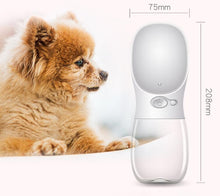 Cargar imagen en el visor de la galería, pet water cup Botella de agua para perros y gatos, tazas de viaje portátiles, cuenco para beber agua de alimentación al aire libre
