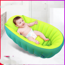 Load image into Gallery viewer, Baby Bath Tub Inflatable Bathtubs Baby Folding Bathtub Flower Bath Tubs Baby Goods for the Newborn
