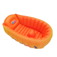 Load image into Gallery viewer, Baby Bath Tub Inflatable Bathtubs Baby Folding Bathtub Flower Bath Tubs Baby Goods for the Newborn
