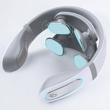 Load image into Gallery viewer, Electric Smart Multifunctional Far Infrared Heating with 2 Heads Neck Vibration Health Massager
