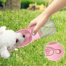 Cargar imagen en el visor de la galería, pet water cup Botella de agua para perros y gatos, tazas de viaje portátiles, cuenco para beber agua de alimentación al aire libre
