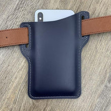 Cargar imagen en el visor de la galería, Cellphone Loop Holster Case Belt Waist Bag Props PU Leather Purse Phone Wallet
