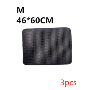 Pet Litter Mats EVA Double-layer