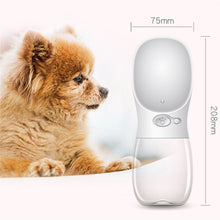 Cargar imagen en el visor de la galería, pet water cup Botella de agua para perros y gatos, tazas de viaje portátiles, cuenco para beber agua de alimentación al aire libre
