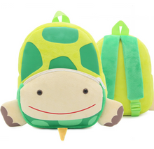 Cargar imagen en el visor de la galería, Children School Backpack Cartoon Rainbow Unicorn Design Soft Plush Material For Toddler Baby Girls Kindergarten Kids School Bags
