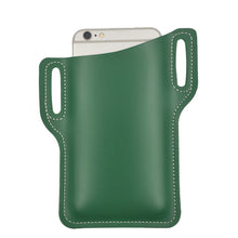 Cargar imagen en el visor de la galería, Cellphone Loop Holster Case Belt Waist Bag Props PU Leather Purse Phone Wallet

