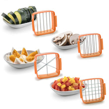 Cargar imagen en el visor de la galería, Multifunctional Pressing Shredder Fruit and Vegetable Sara Flower Quick Cut Knife Set
