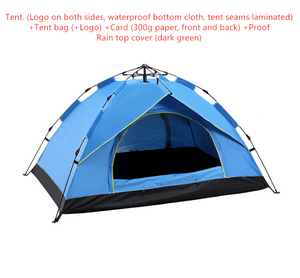 Automatic Tent Spring Type Quick Opening Rainproof Sunscreen Camping Tent