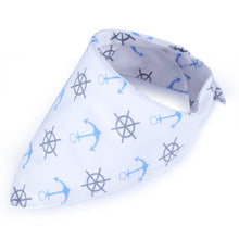 Cargar imagen en el visor de la galería, Cotton triangle towel baby child cartoon saliva towel
