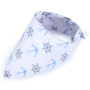 Cotton triangle towel baby child cartoon saliva towel