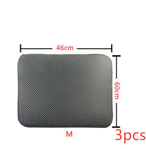 Pet Litter Mats EVA Double-layer