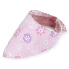 Cargar imagen en el visor de la galería, Cotton triangle towel baby child cartoon saliva towel
