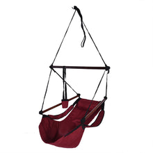 Load image into Gallery viewer, Hanging Chair Hammock Hanging Seat Hanging Swing With Foot Rest Outdoor Chair
