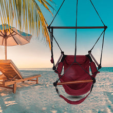 Load image into Gallery viewer, Hanging Chair Hammock Hanging Seat Hanging Swing With Foot Rest Outdoor Chair
