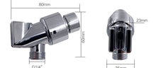 Load image into Gallery viewer, Propeller Driven Shower Head With Stop Button And Cotton Filter Turbocharged High Pressure Handheld Shower Nozzle
