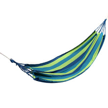 Cargar imagen en el visor de la galería, Hammock mexico women and men, Amaca Hamacas de Patio Mejicanas Outdoor Colorful Stripe Canvas Bed For Camping Hiking Picnic
