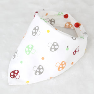 Cotton triangle towel baby child cartoon saliva towel