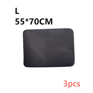 Pet Litter Mats EVA Double-layer