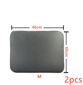 Pet Litter Mats EVA Double-layer
