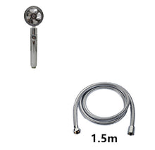Load image into Gallery viewer, Propeller Driven Shower Head With Stop Button And Cotton Filter Turbocharged High Pressure Handheld Shower Nozzle
