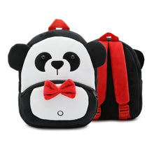 Cargar imagen en el visor de la galería, Children School Backpack Cartoon Rainbow Unicorn Design Soft Plush Material For Toddler Baby Girls Kindergarten Kids School Bags
