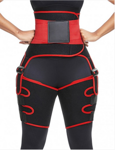 Sports Belt Waist and Thigh Trimmer - Body 3in1 Fitness Trainer Gifts for Women
