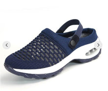 Cargar imagen en el visor de la galería, Mesh Casual Cushion Increased Sandals And Slippers
