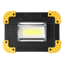 Cargar imagen en el visor de la galería, LED Flashlight Work 2 in 1 Light USB COB Rechargeable Camping Lamp Searchlight
