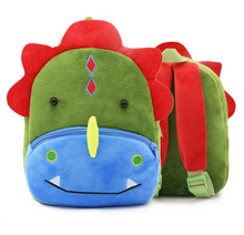 Cargar imagen en el visor de la galería, Children School Backpack Cartoon Rainbow Unicorn Design Soft Plush Material For Toddler Baby Girls Kindergarten Kids School Bags

