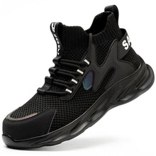 Load image into Gallery viewer, Shoes Summer Breathable Steel Toe Cap, Anti-smash, Anti-stab, Lightweight And Comfortable Protective Shoes
