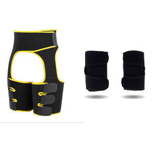 Sports Belt Waist and Thigh Trimmer - Body 3in1 Fitness Trainer Gifts for Women