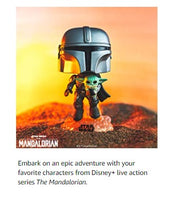 Cargar imagen en el visor de la galería, Funko Pop! Star Wars: The Mandalorian - Mandalorian Flying with The Child
