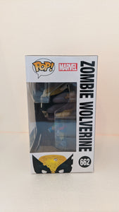 Funko Marvel ZOMBIES WOLVERINE GITD Pop Vinyl #662 EE Exclusive + Protector