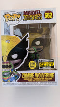 Load image into Gallery viewer, Funko Marvel ZOMBIES WOLVERINE GITD Pop Vinyl #662 EE Exclusive + Protector

