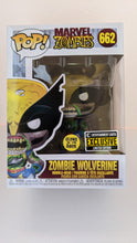 Load image into Gallery viewer, Funko Marvel ZOMBIES WOLVERINE GITD Pop Vinyl #662 EE Exclusive + Protector
