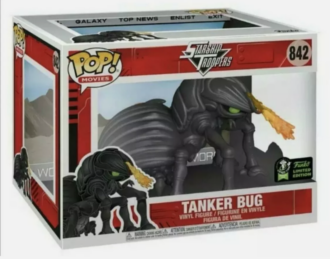 Starship Troopers 842 Tanker Bug 6-Inch Deluxe Pop! Vinyl Figure 2020 BIG Super