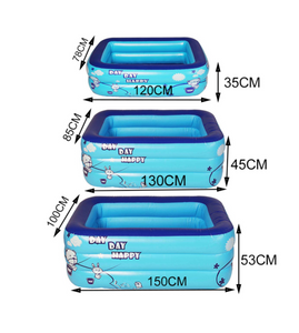 Swimming Pool Outdoor Children Paddling Bathtub Large Inflatable Anti-slip 1.2/1.3/1.5M
