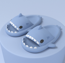 Load image into Gallery viewer, Adult&#39;s Slippers Indoor Outdoor Funny Shark Cartoon Slippers
