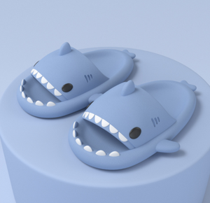 Adult's Slippers Indoor Outdoor Funny Shark Cartoon Slippers