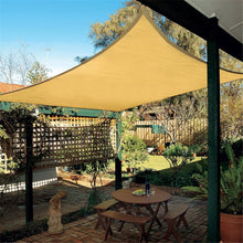 Cargar imagen en el visor de la galería, Top Sun Shade Sail Shelter Outdoor Garden Patio Car Cover Awning Canopy 2.5x2.5M
