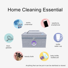 Cargar imagen en el visor de la galería, Foldable uv sterilizer bag with 1200mAh battery to clean household personal items
