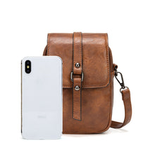 Load image into Gallery viewer, Vintage Large Capacity Phone Bag Crossbody Bag Shoulder Bag With Detachable Strap

