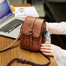 Load image into Gallery viewer, Vintage Large Capacity Phone Bag Crossbody Bag Shoulder Bag With Detachable Strap
