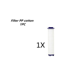 Load image into Gallery viewer, Propeller Driven Shower Head With Stop Button And Cotton Filter Turbocharged High Pressure Handheld Shower Nozzle
