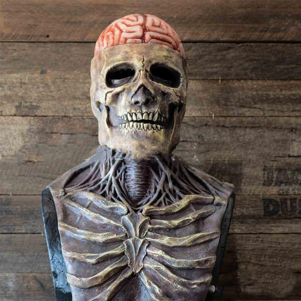 New Product Halloween Skull Mask Headgear Halloween New Product Skull Headgear Horror