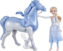 Load image into Gallery viewer, Disney&#39;s Frozen 2 Elsa and Swim and Walk Nokk, Toy for Kids, Frozen Dolls
