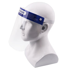 Cargar imagen en el visor de la galería, Safety Face Shield 10 PCS Reusable Full Face Transparent Breathable Visor Windproof Dust proof Hat Shield Protect Eyes And Face for Man and Woman
