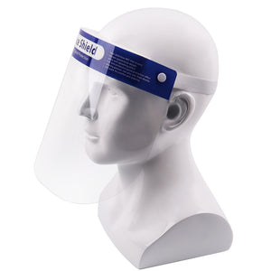 Safety Face Shield 10 PCS Reusable Full Face Transparent Breathable Visor Windproof Dust proof Hat Shield Protect Eyes And Face for Man and Woman
