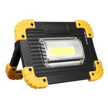 Cargar imagen en el visor de la galería, LED Flashlight Work 2 in 1 Light USB COB Rechargeable Camping Lamp Searchlight
