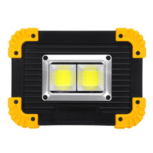 Cargar imagen en el visor de la galería, LED Flashlight Work 2 in 1 Light USB COB Rechargeable Camping Lamp Searchlight
